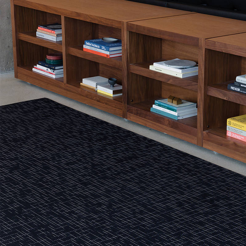 Moderner Teppich DART Chilewich Sultan LLC Streifenmuster