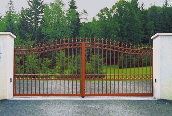 Einflügeliges Tor TRADITION HESPERIS Horizal Aluminium