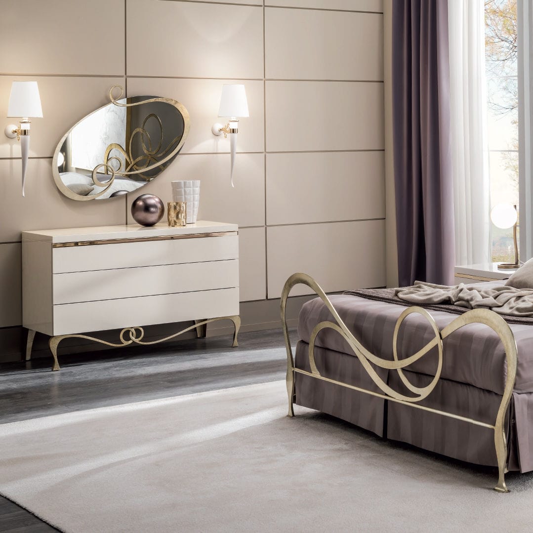 Klassische Kommode - J'ADORE - CANTORI - Holz / weiß