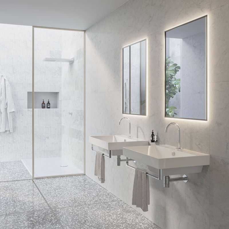 Wand-Waschbecken - ZERO 60x50 - 160ZP00 - CATALANO - Keramik