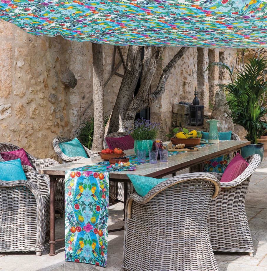 Möbelstoff - DEYA : TALAVERA - OSBORNE & LITTLE - Gardinen / Motiv