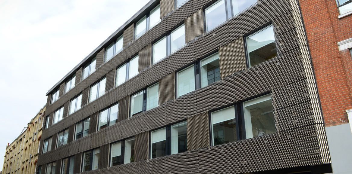 Metallgewebe Fur Vorhangfassade Fur Fassadenverkleidung Metall