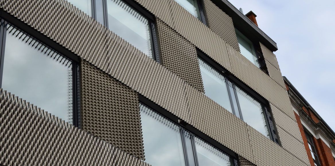 Metallgewebe Fur Vorhangfassade Fur Fassadenverkleidung Metall