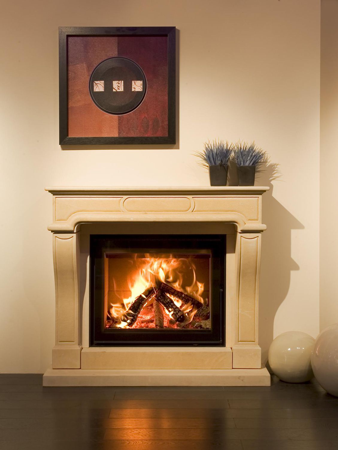 Holz-Kamineinsatz - VENUS 730 GREEN PLUS - M-Design