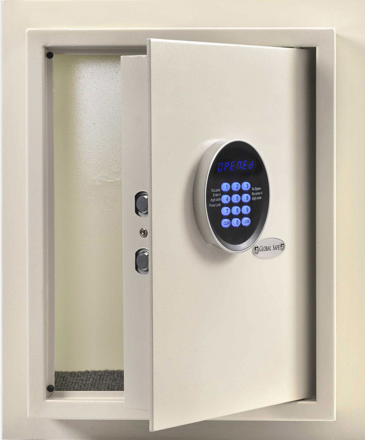 Digitaler Safe 17" Global Safe Corporation Wand / für Hotelzimmer