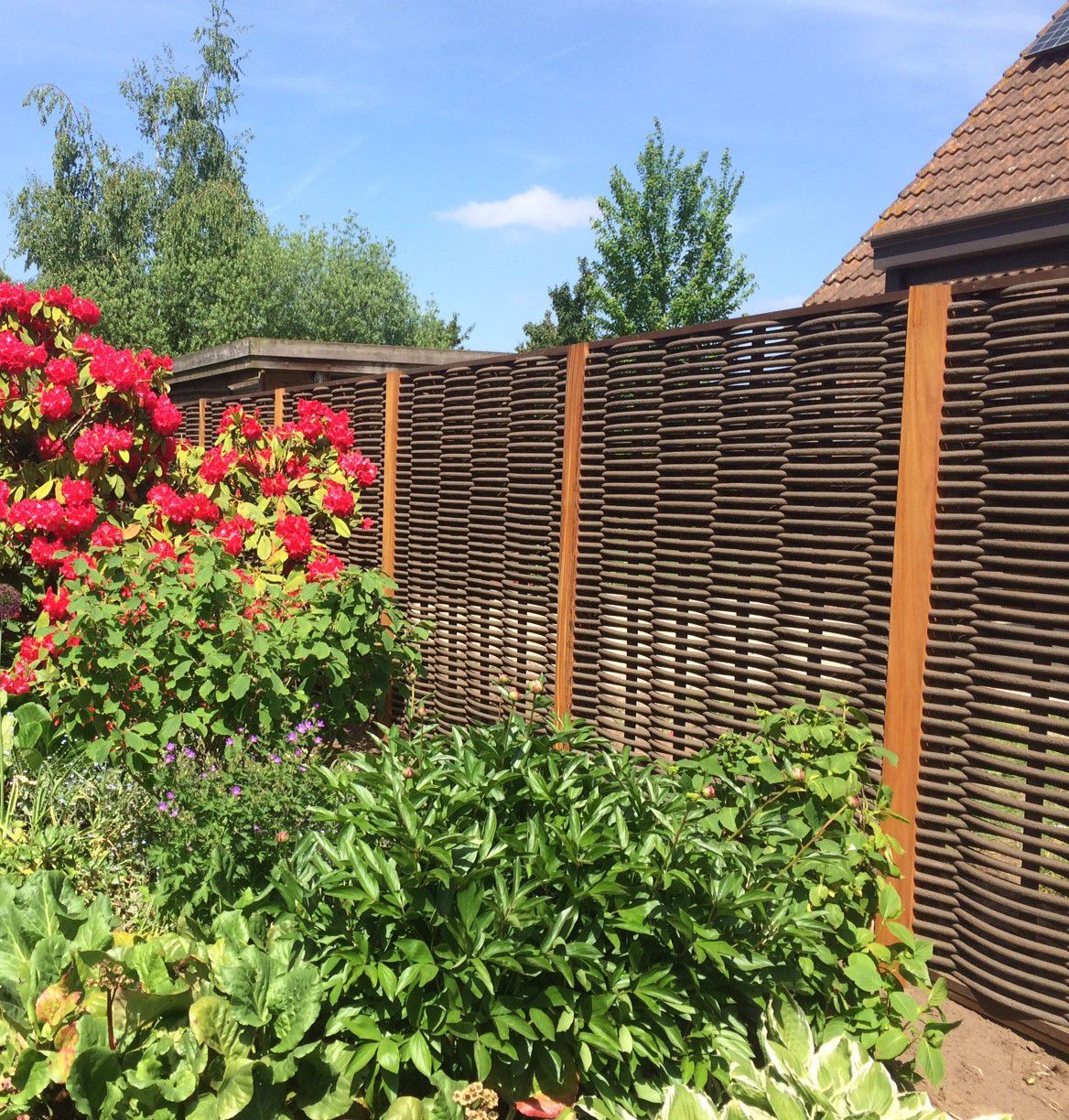 PlattenZaun ECOWOOD PANEL FOREST AVENUE Garten / für Grünanlagen