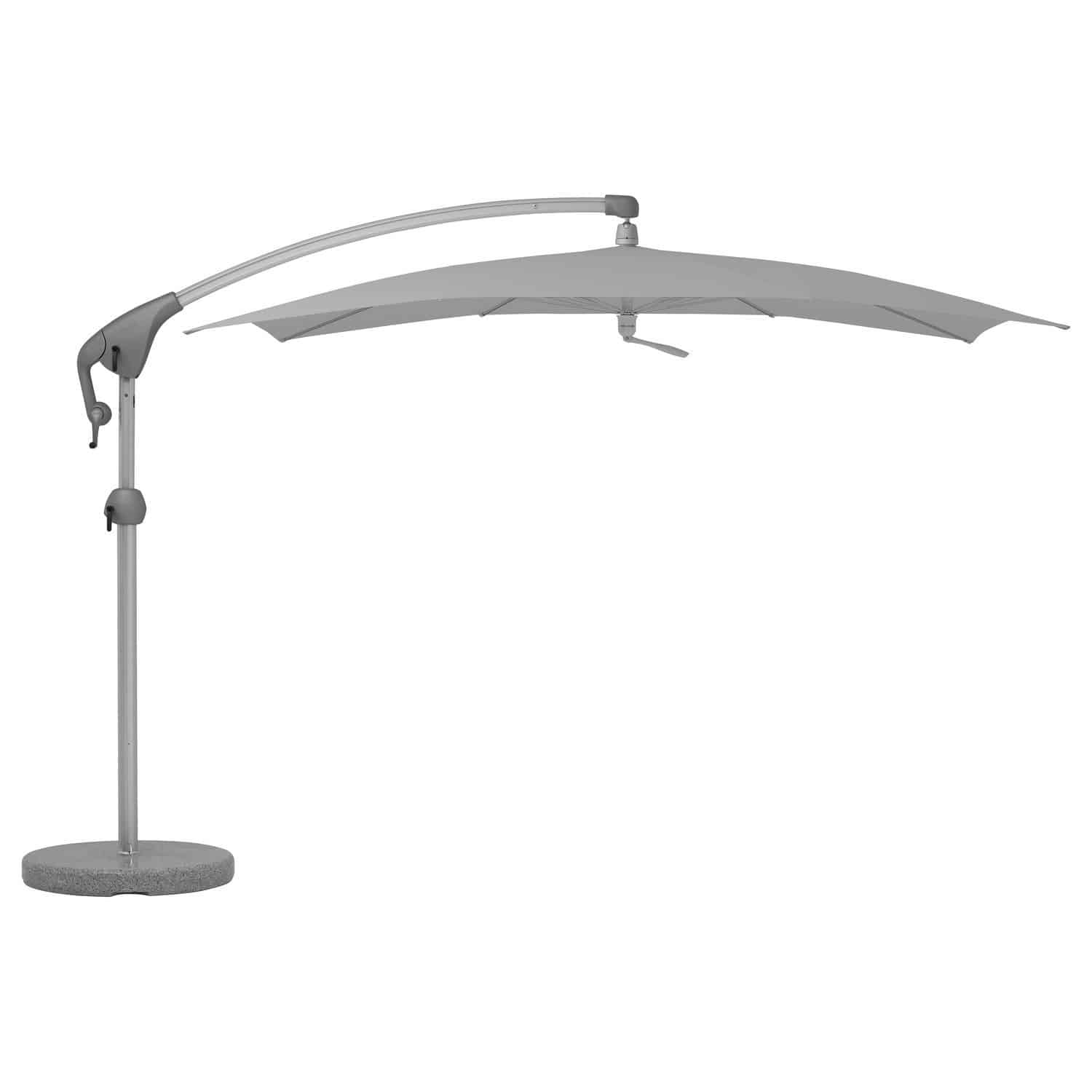 Runder Sonnenschirm PENDALEX® P+ GLATZ AG rechteckig / Ampel