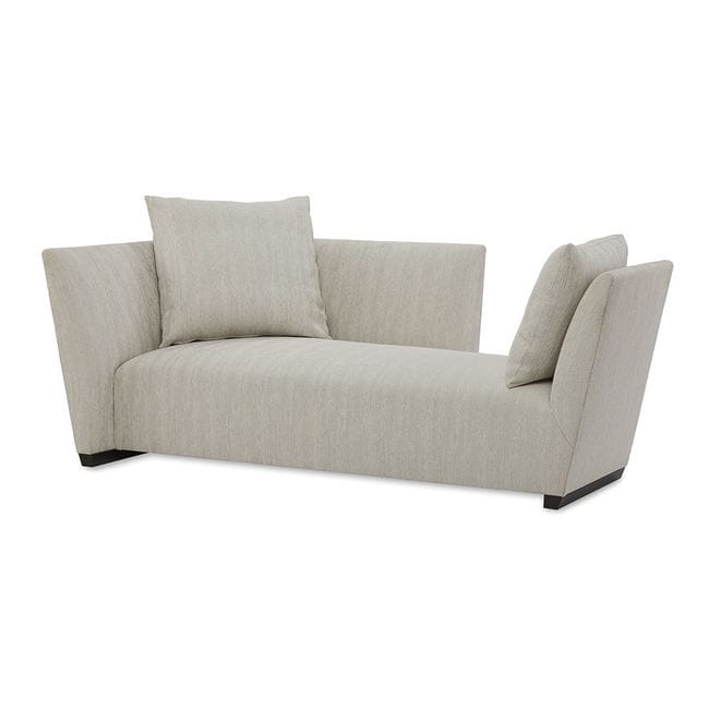 Bettsofa ISLAND Donghia modern / Stoff / grau