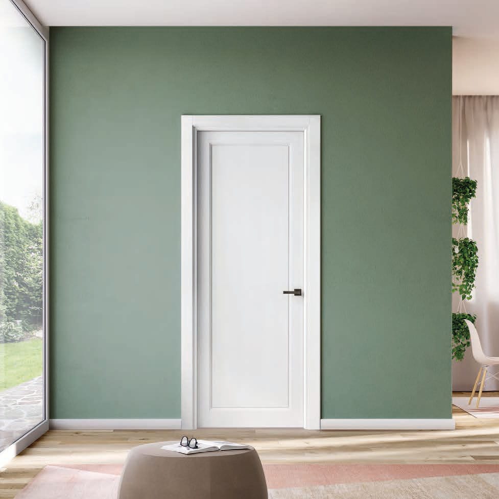 Tür für Innenbereich - 600 GIOTTO PU - Barausse - Holz / einflügelig