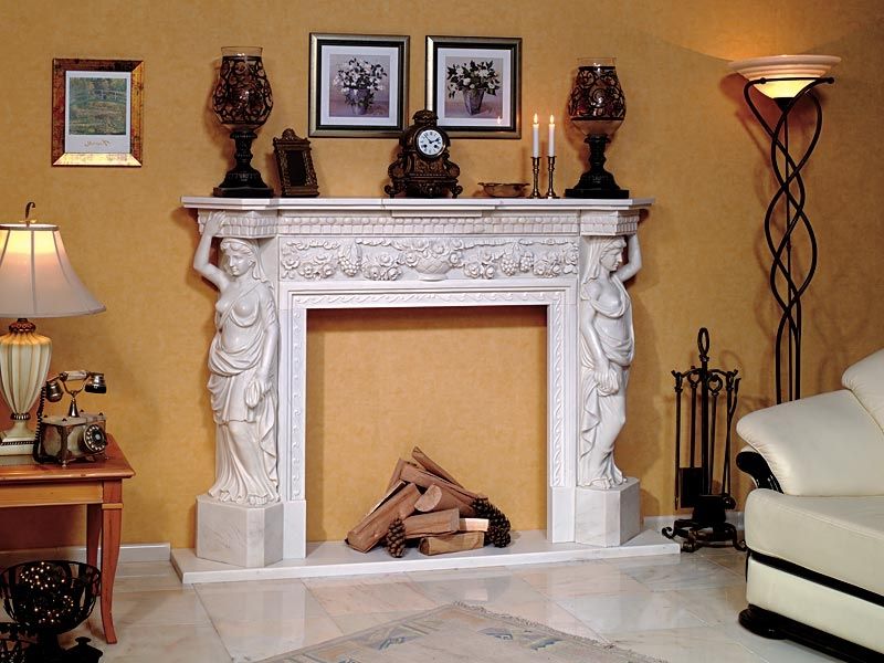 Klassische Kaminumrandung - LUXOR 2 - Hark GmbH & Co. KG - Marmor