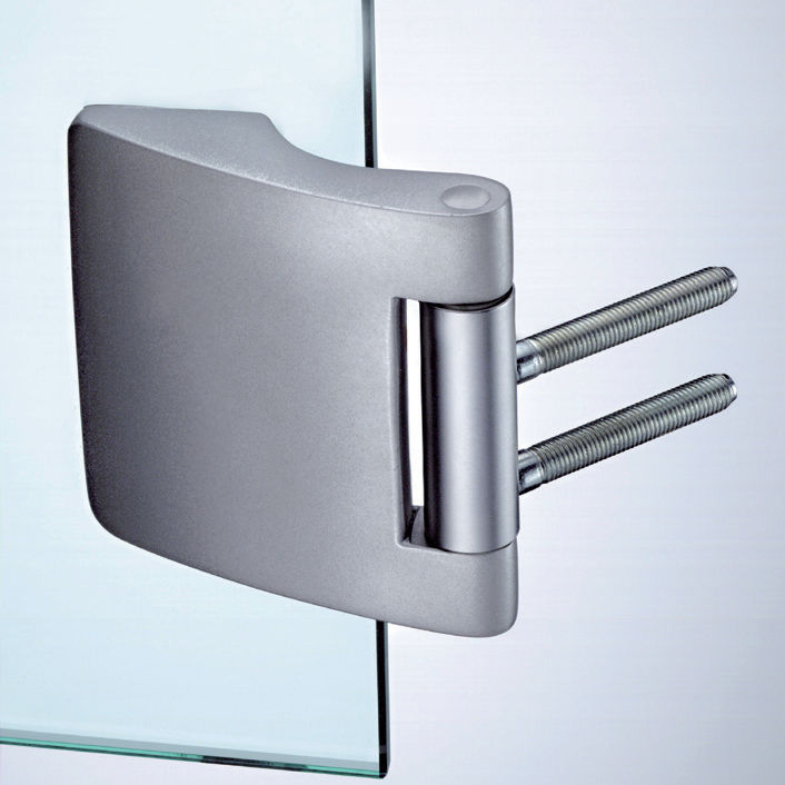 Scharnier für Glastür V402 METALGLAS Metall / modern