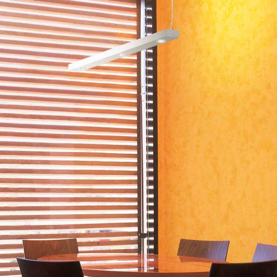 Aufbauleuchte - P.FLAT - planlicht - hängend / LED / linear