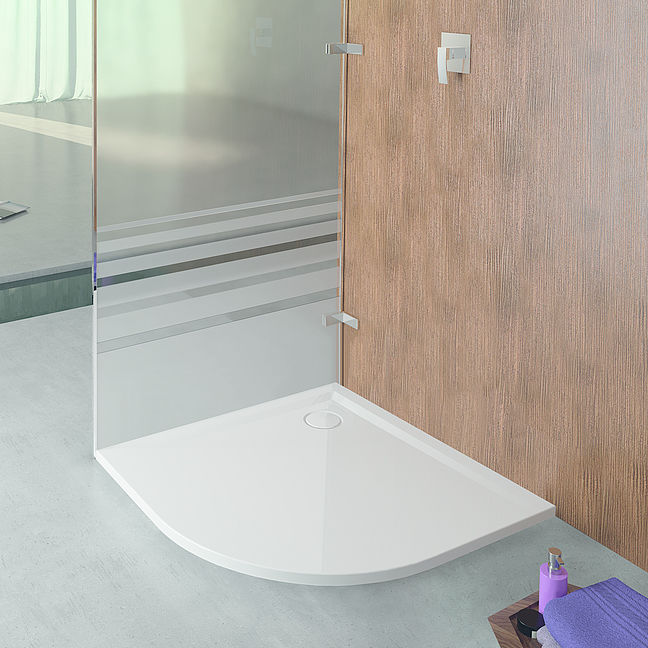 Hoesch Muna S Mineralguss Duschwanne 140x75cm Mit Antirutsch SOLIQUE Pro Telegrau Brausewanne 4251.747 Det 104114