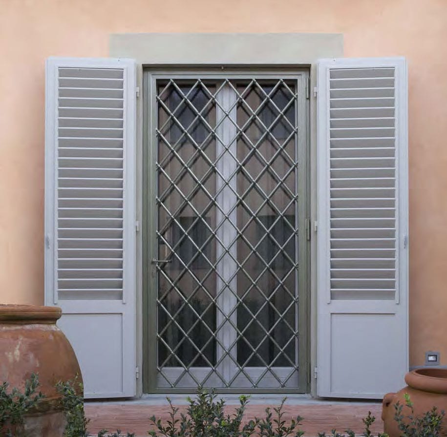 Abnehmbares Sicherheitsgitter - CIPRIANI SERRAMENTI - für Türen / für