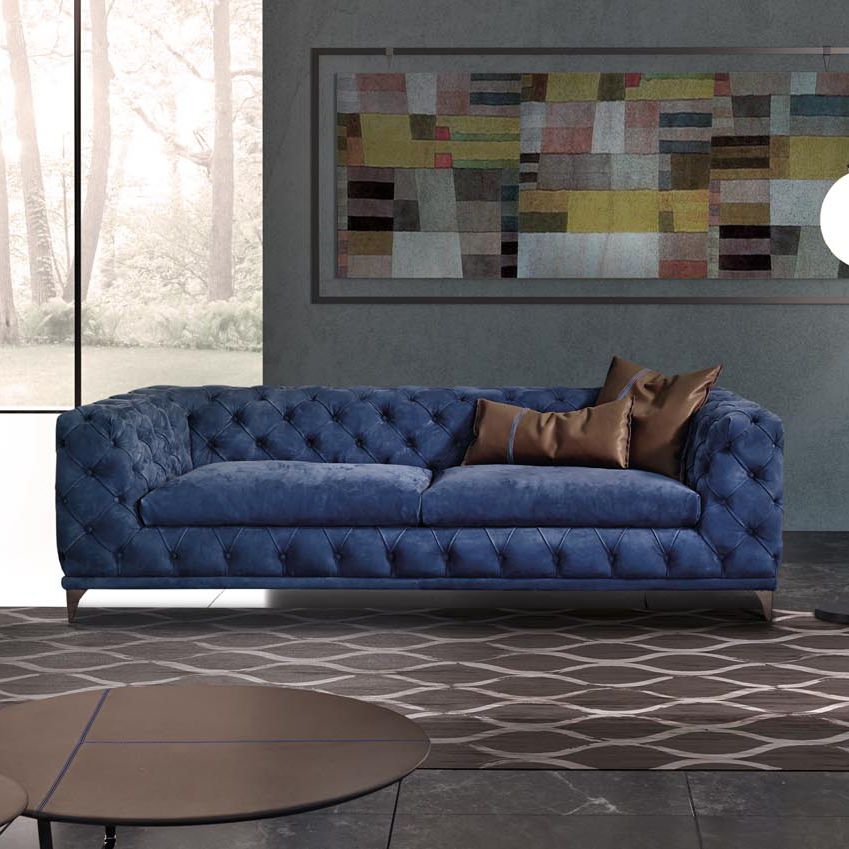 Chesterfield-Sofa - ASTON - Gamma Arredamenti International - Leder / 2