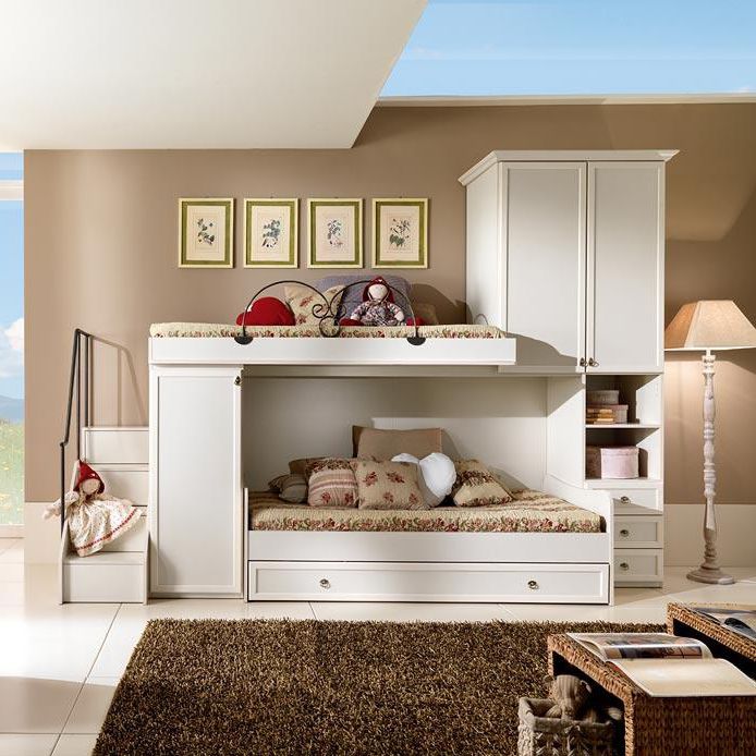 Etagenbett - NINFEA - M.C.S. - Einpersonen / klassisch / für Kinder