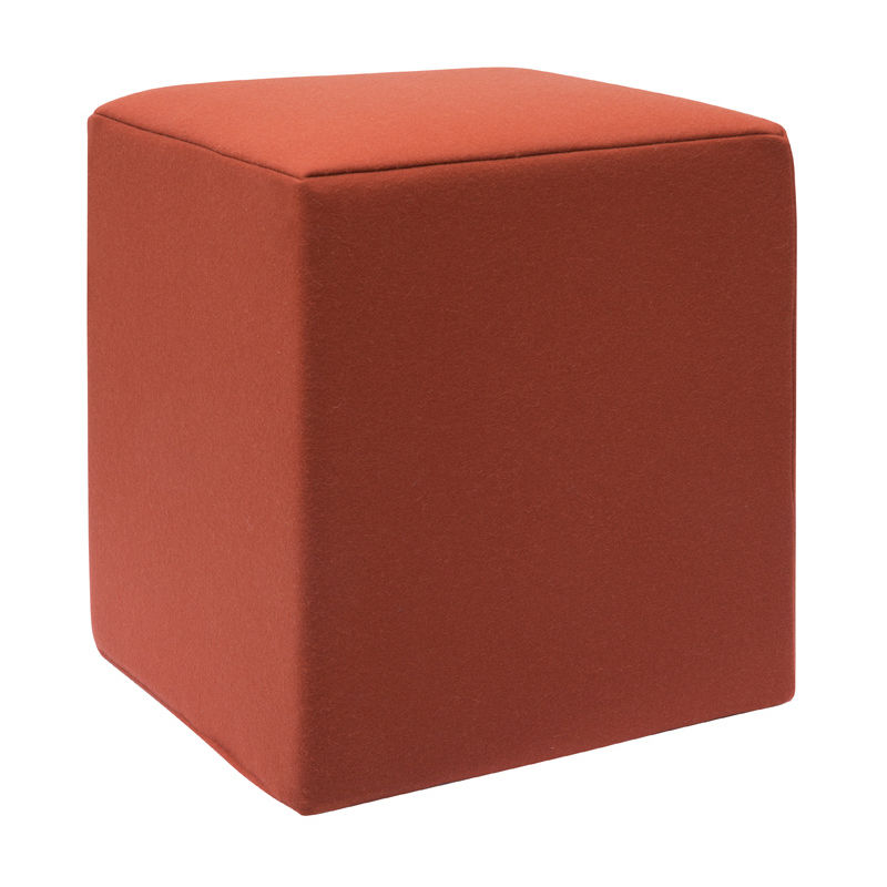 Modernes Sitzkissen POUF SOFTLINE Stoff / quadratisch / modular