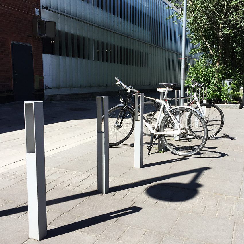 Aluminium-Fahrradständer - BLENDA - NOLA INDUSTRIER - integrierte LED