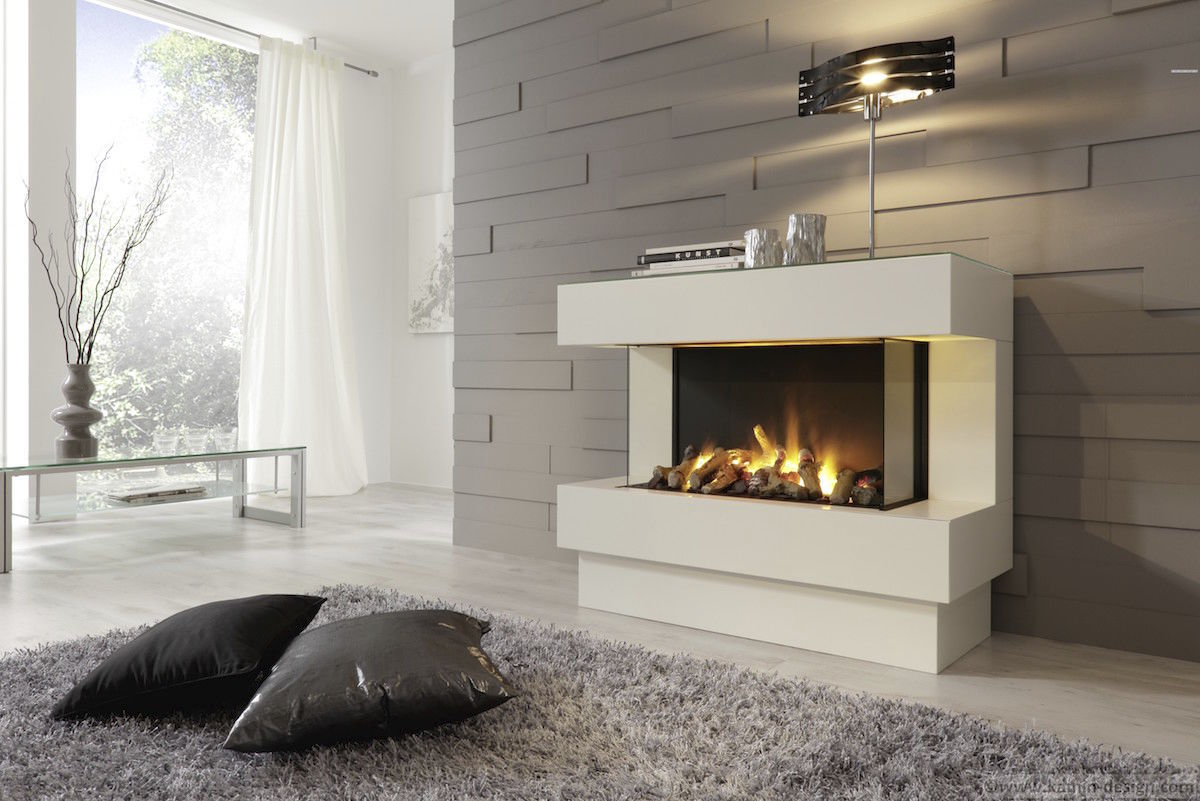 Elektrokamin - CONCEPT 4 EL MIT ZUSCHALTBARER HEIZUNG - Kamin-Design