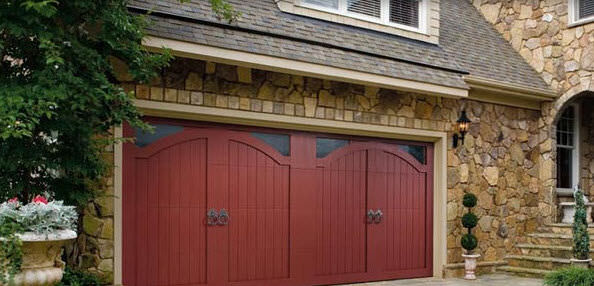 Einflügeliges Garagentor - ARCHITECT SERIES® - PELLA - Holz / manuell