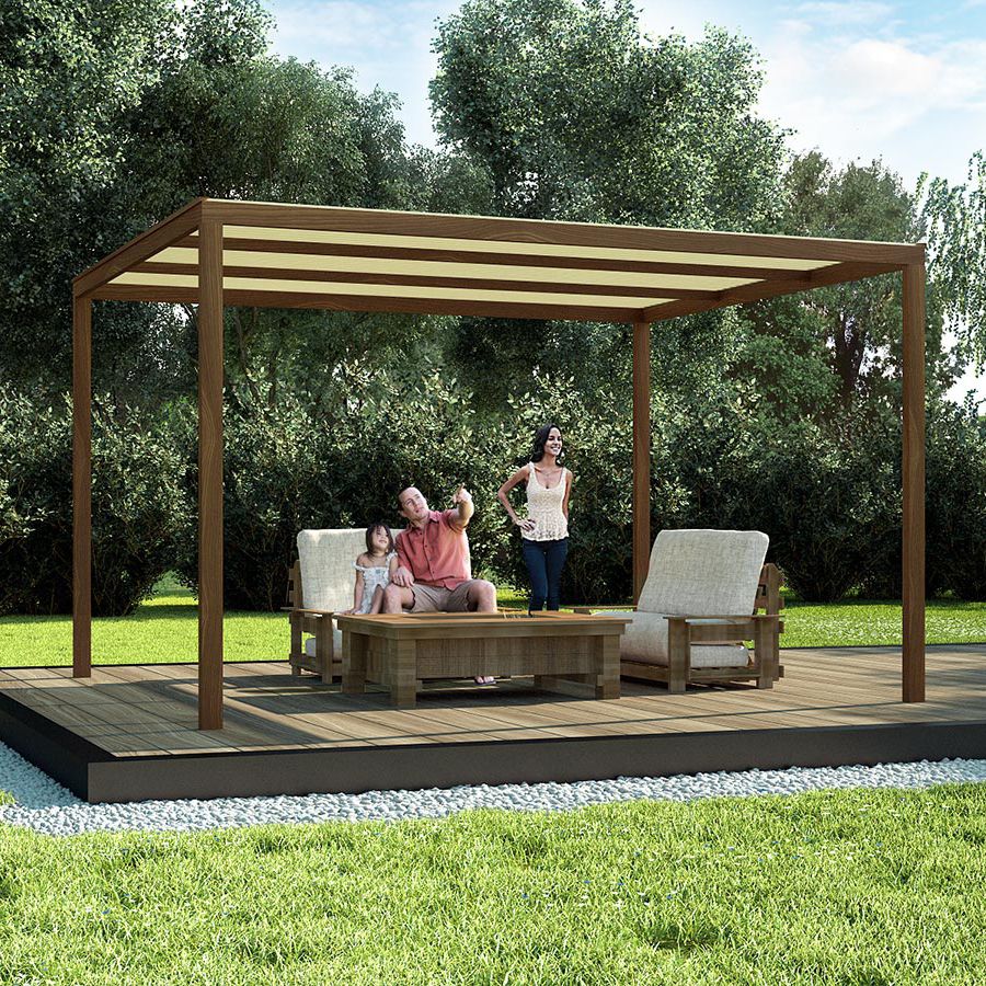 Selbsttragende Pergola - COSPISUN KIT - COSPICON SA - Aluminium