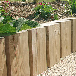 Randstein für Garten Collstrop Garden Holz / quadratisch