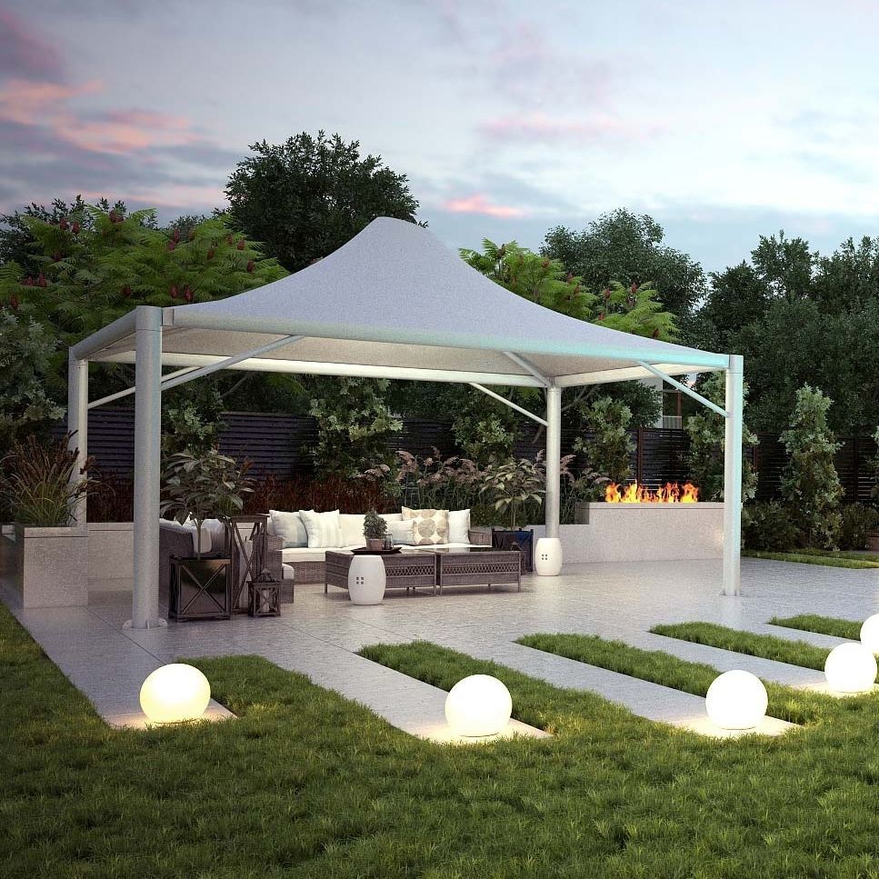 Pavillon / galvanisiertem Stahl Airone Rubino SPRECH S.r.l