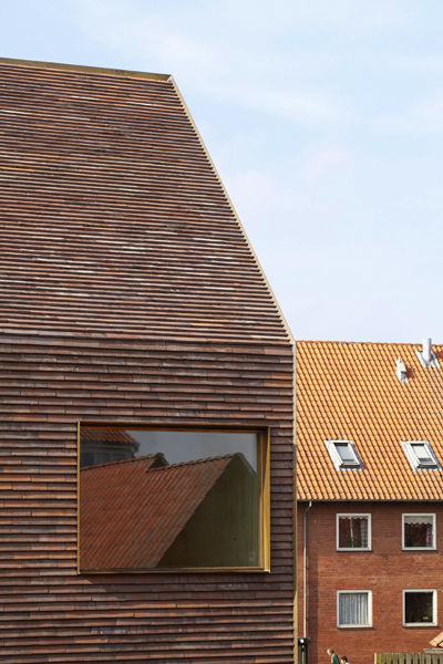 Ziegel-Fassadenverkleidung - KOLUMBA™ : K48 - Petersen Tegl - aus