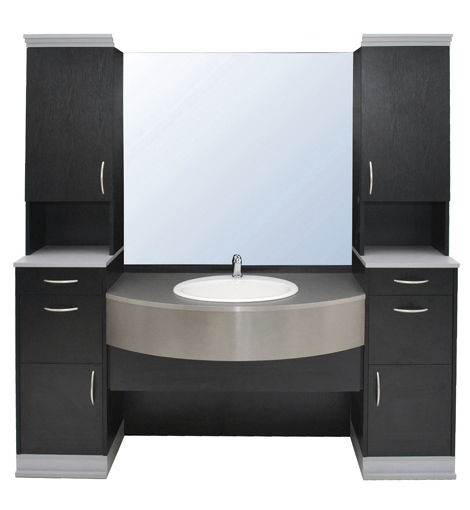 Freistehender Waschtisch-Unterschrank - STETSON - BMP Srl - Holz