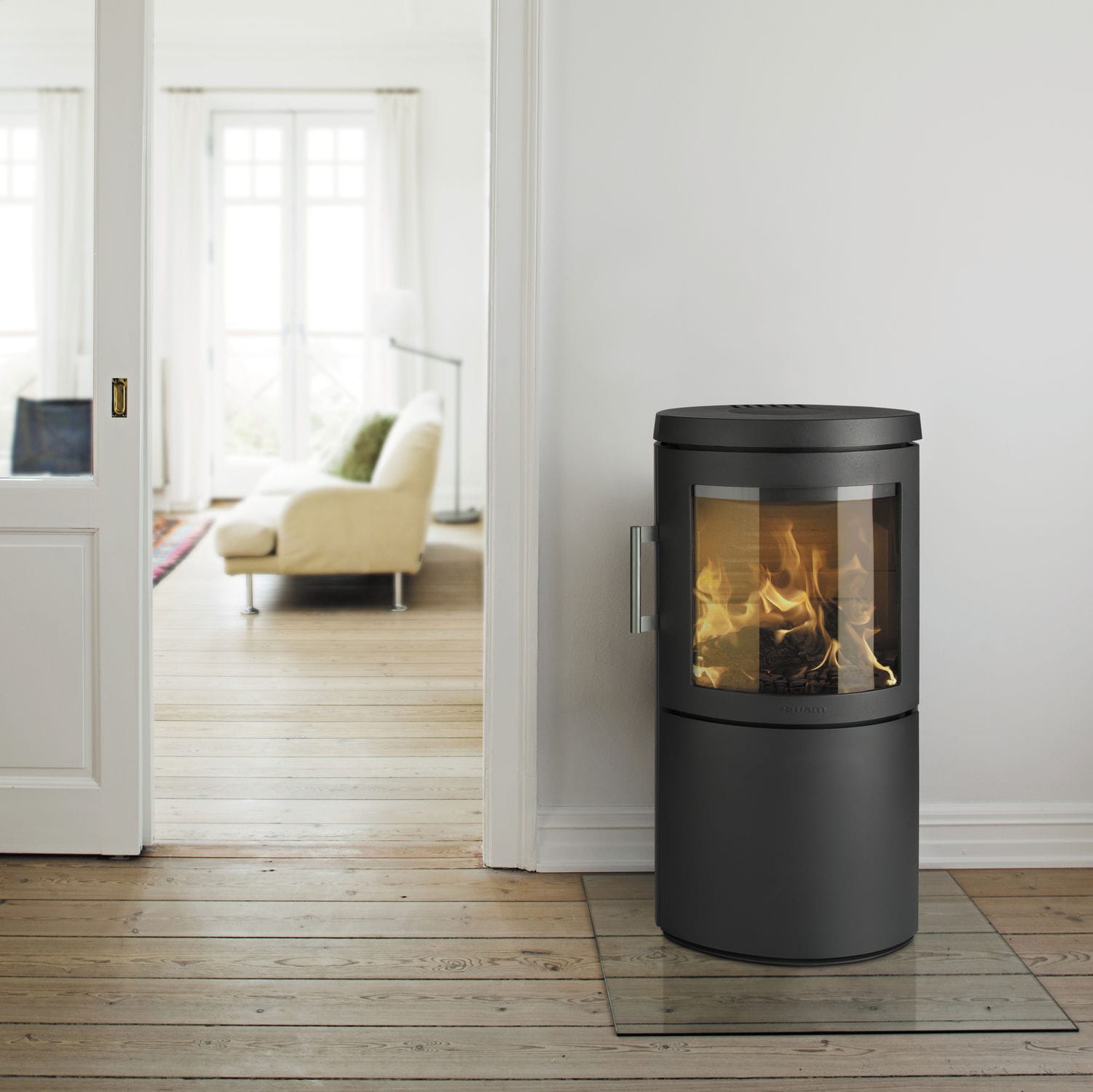 Holz-Kaminofen - 3120 - HWAM Intelligent Heat AS - 0 - 5 kW / Ecken