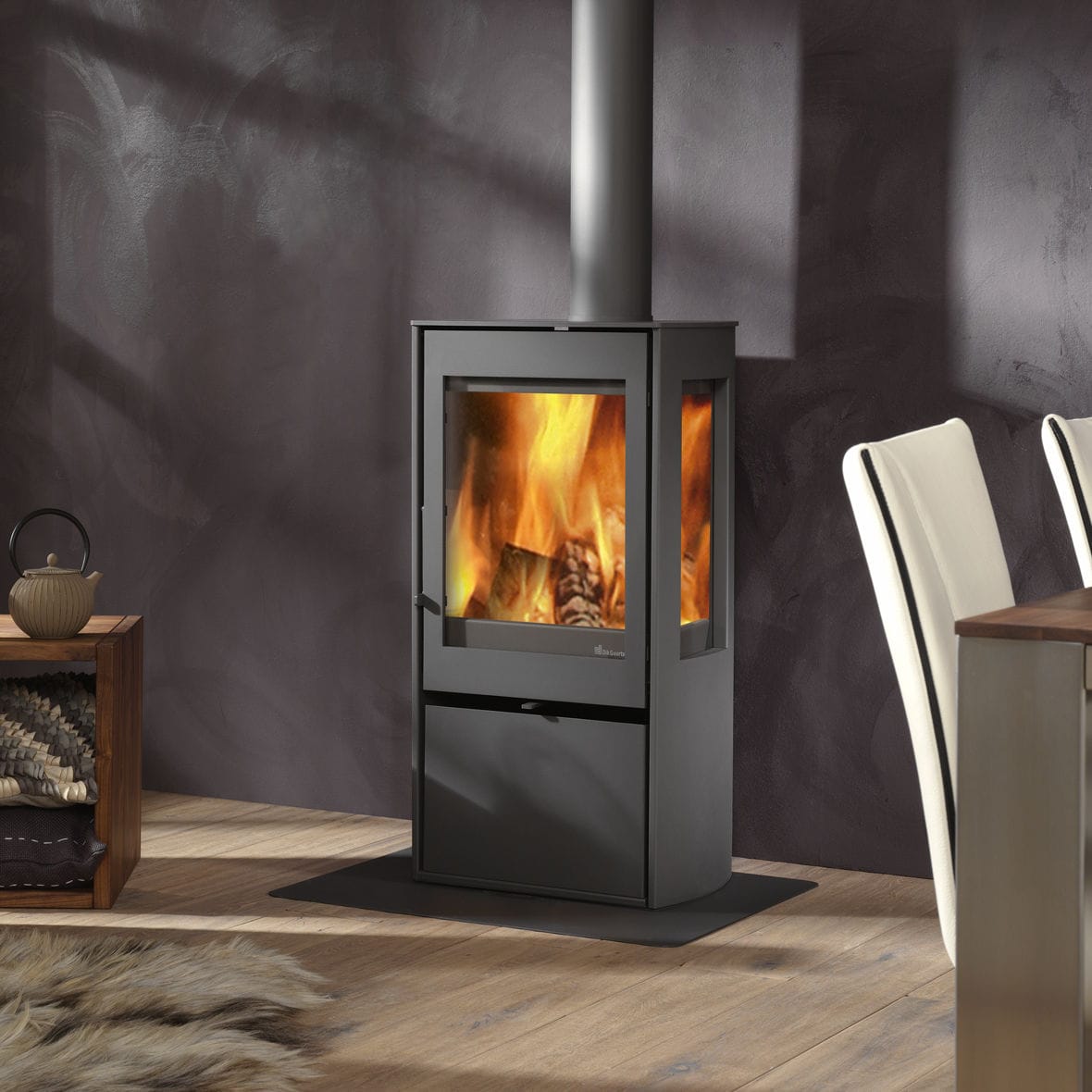 Holz-Kaminofen - Dik Geurts - Kalle - DRU - 4 kW / 7 kW / 8 kW