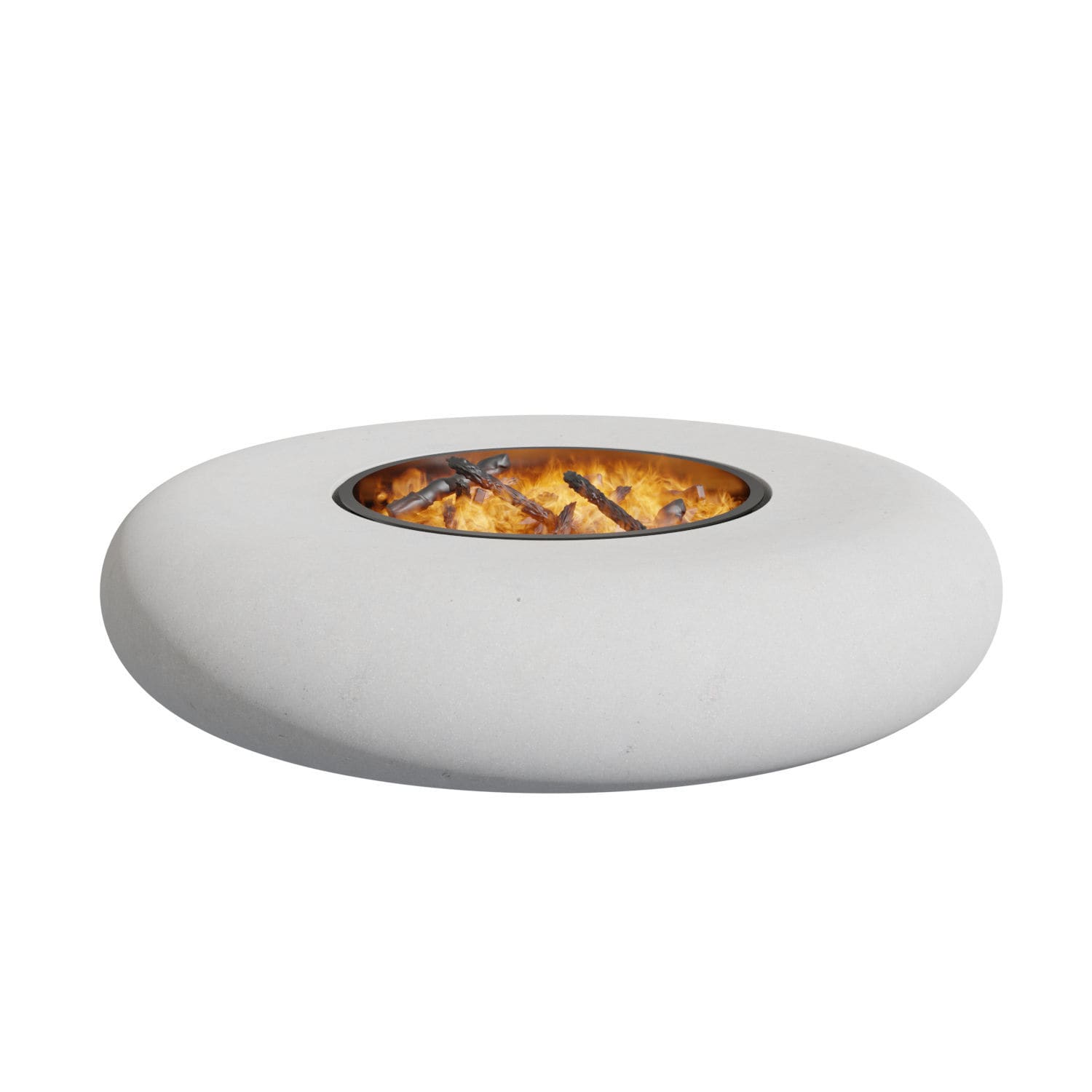 Garten-Feuerstelle / Holz - LANDSCAPES: FIRE PLACE XL - Amop Synergies