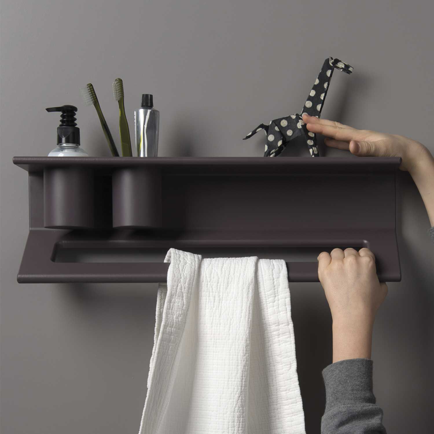 Konsole-Handtuchhalter - EVLI3 SERIES - EVER Life Design - wandmontiert