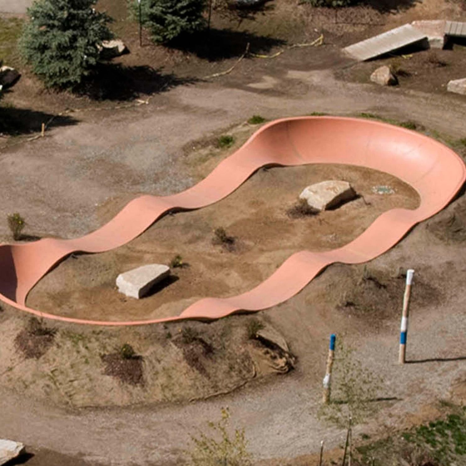 Pumptrack Für Skatepark - BRECKENRIDGE, CO - World Skate Parks - Beton