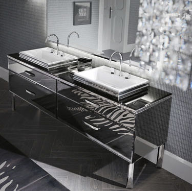 Aufsatzwaschbecken - ZURIGO 63 - Milldue - rechteckig / Marmor