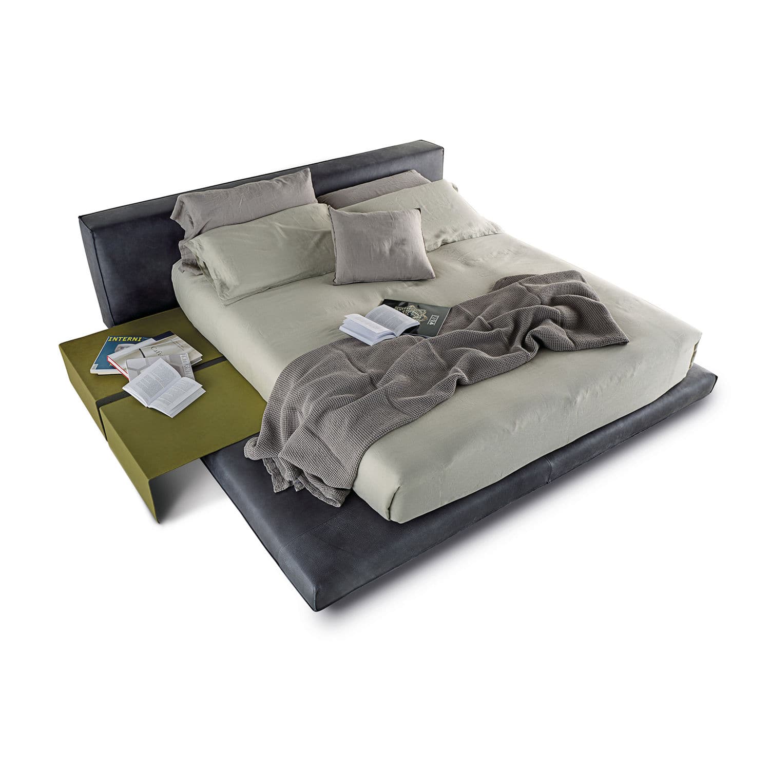 Doppelbett - ISLAND - art nova srl - modern / Polster / Kopfteil