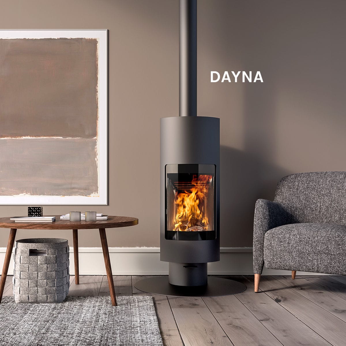 Holz-Kaminofen - DAYNA - Leenders Haardkachels B.V. - 0 - 5 kW / 12 kW