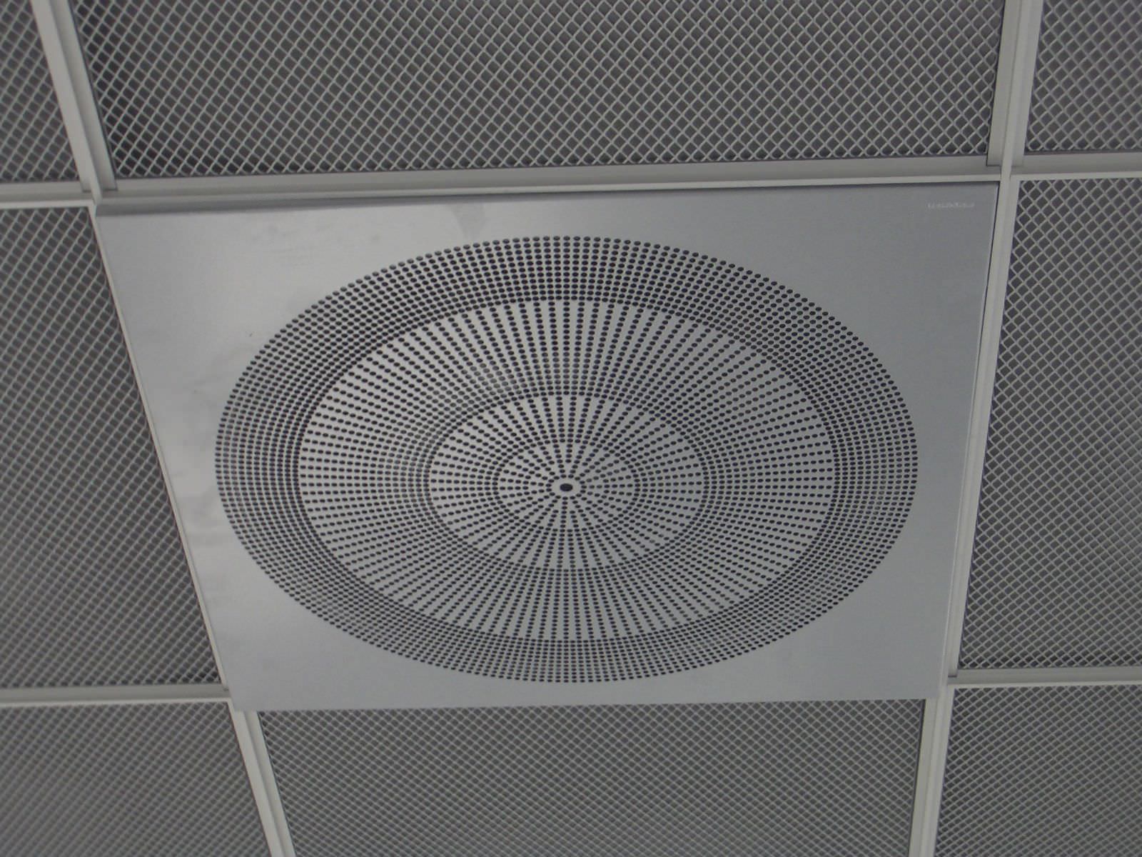 Deckenmontierter Luftdiffusor / quadratisch / rund - PIL - SCHAKO