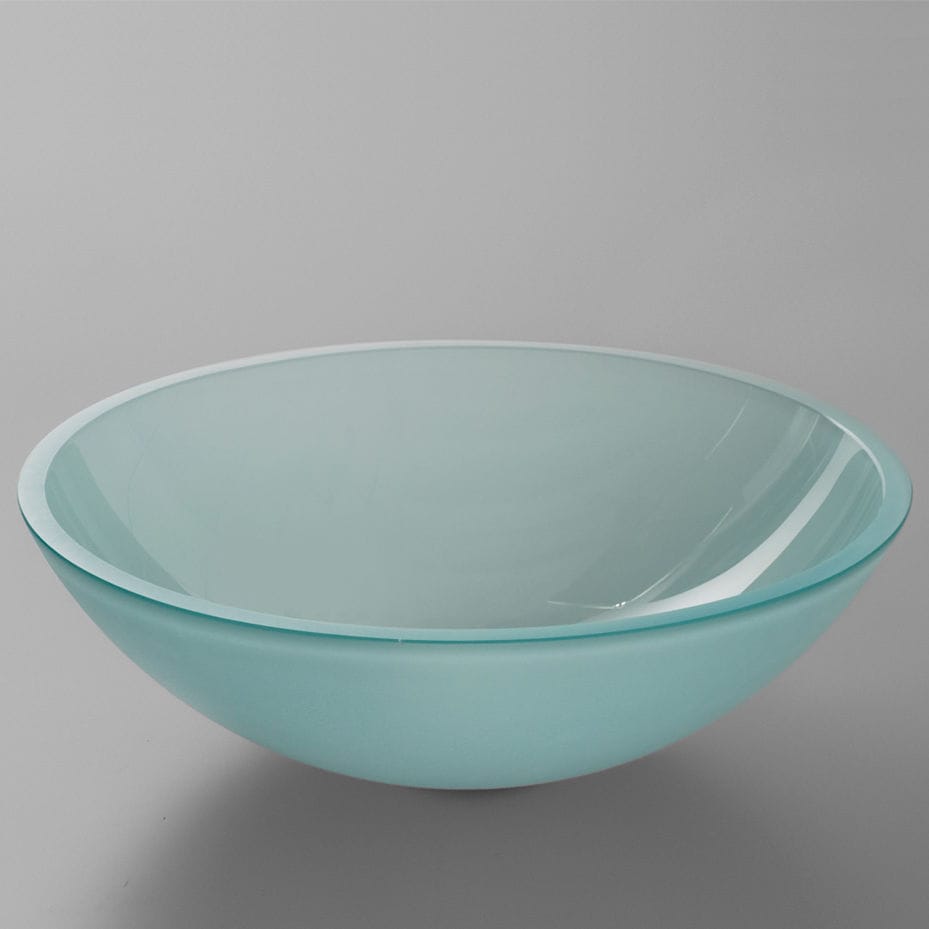 Aufsatzwaschbecken - ARTELINEA - Kristall / rund / modern