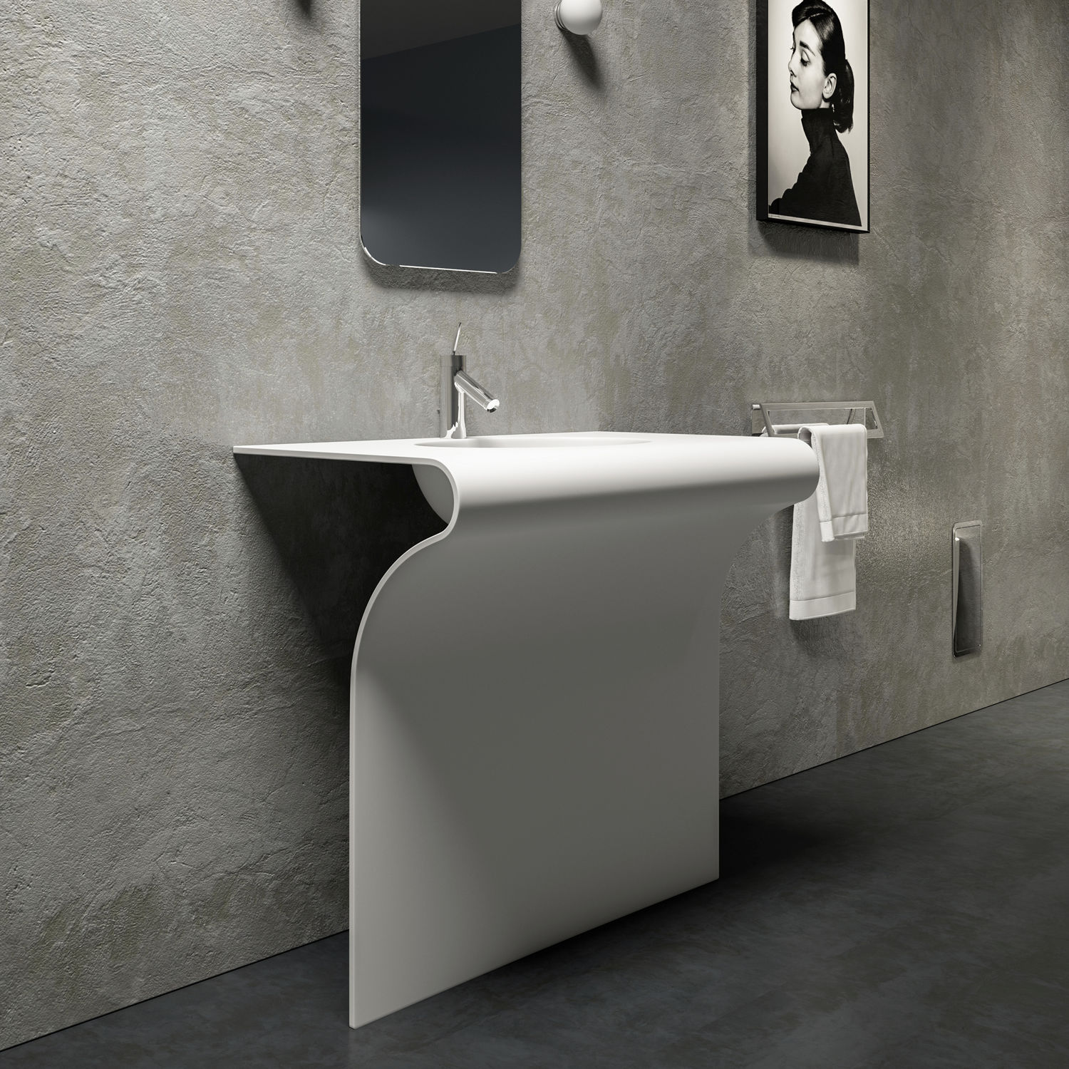 Freistehendes Waschbecken - SEDICI - Componendo - Mineralwerkstoff