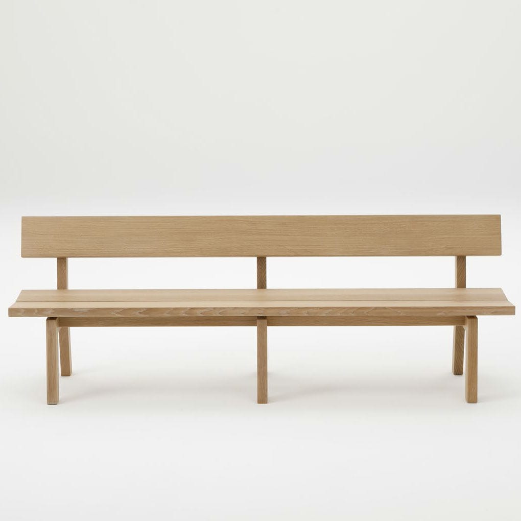 Eiche Bank Mit Rückenlehne - Blogdejust