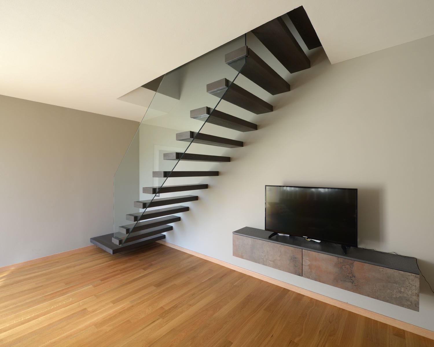 Viertelgewendelte Treppe - MANHATTAN - TECNOSCALE - Metallstruktur