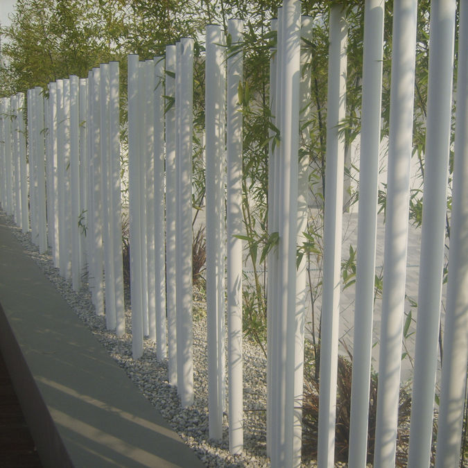 Zaun mit Stangen Bamboo Modo Srl Stahl / Garten / für öffentliche