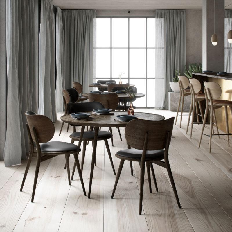 Moderner Esszimmerstuhl - 0120 series - Mater Design - Polster / FSC