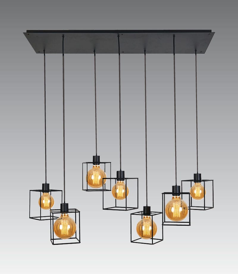 Hängelampe - KERMA 7 # - Stéphane DAVIDTS - Bronze / klassisch / LED