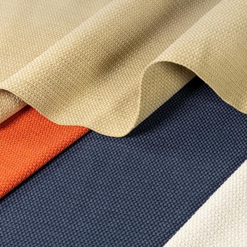 Möbelstoff COTTAGE Milliken Contract einfarbig / Polyester / für