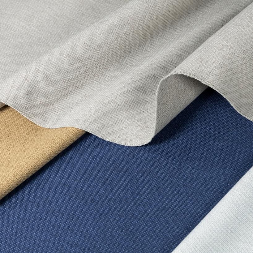 Möbelstoff FLORA Milliken Contract einfarbig / Polyester / für