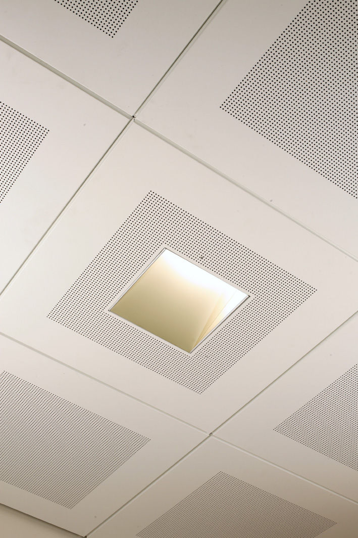 Leuchte für Deckeneinbau - SQUARE SIDE - KREON - für Wandeinbau / LED