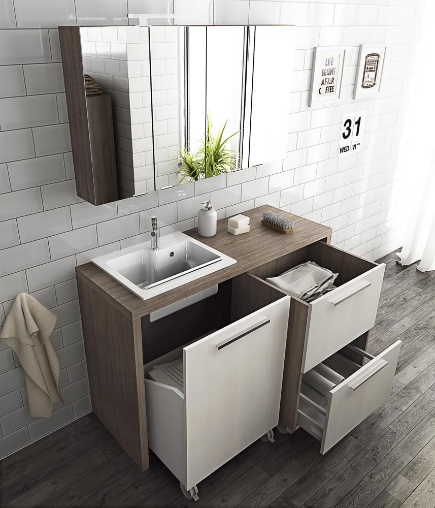 Waschküche-Möbel - LAUNDRY 10 - LEGNOBAGNO