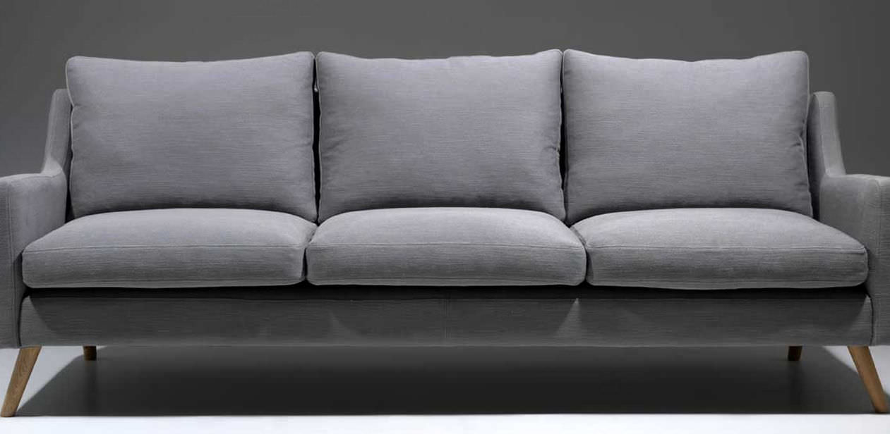 Klassisches Sofa COPENHAGEN ORIOR BY DESIGN LTD grau / Stoff / 3